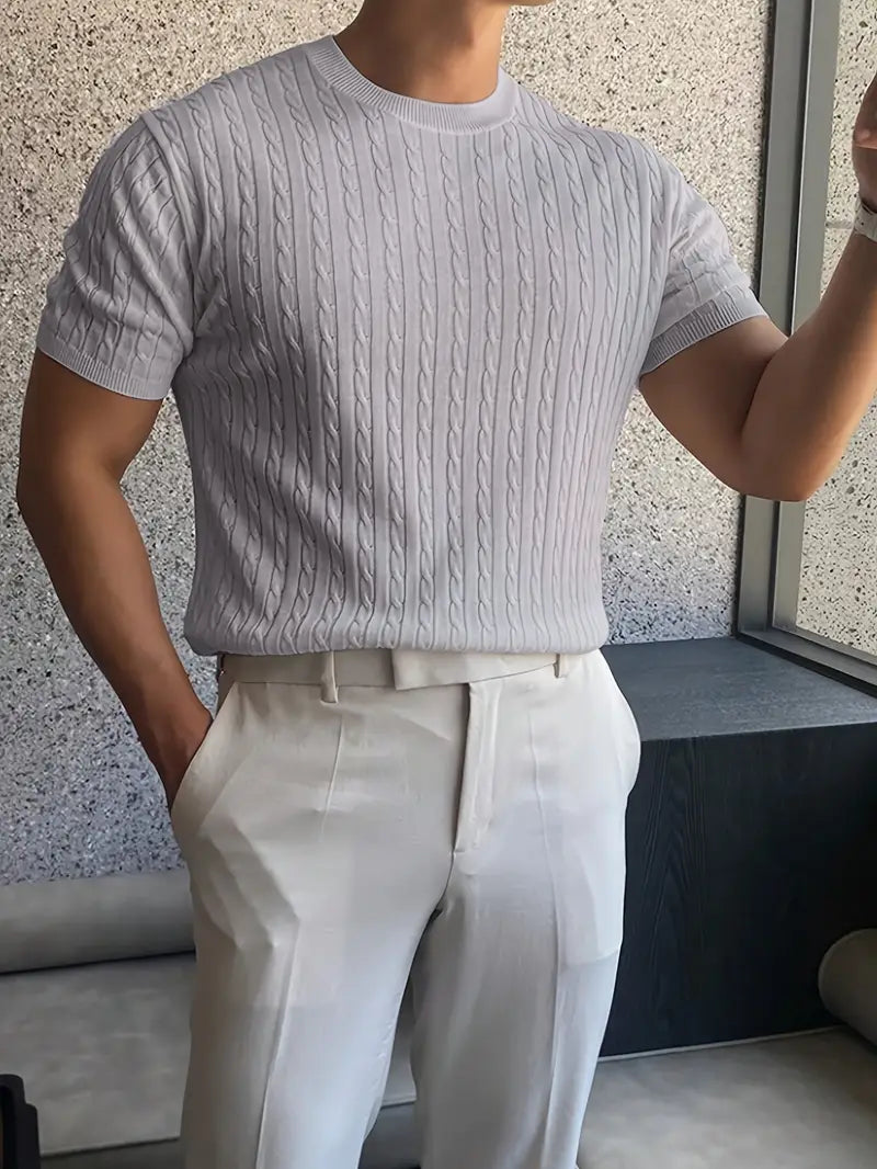 Jersey elegante de punto