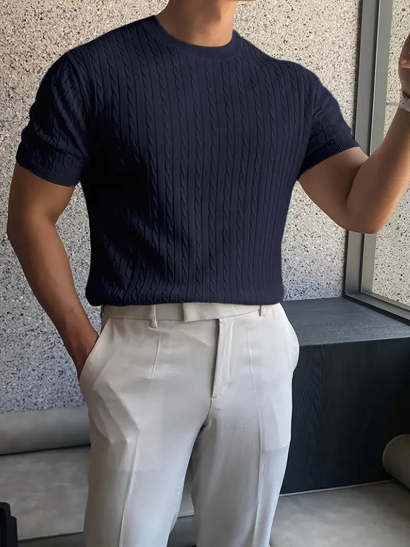 Jersey elegante de punto