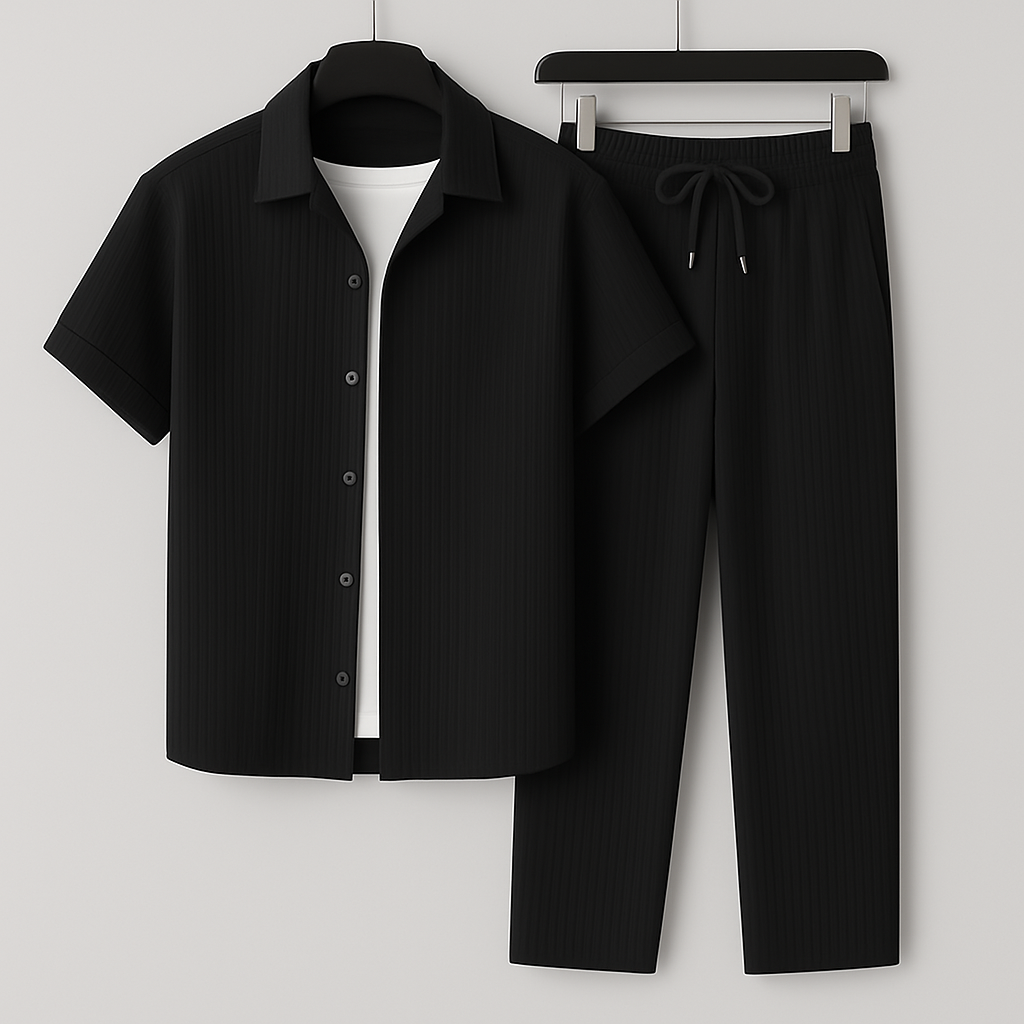 Conjunto informal de lino