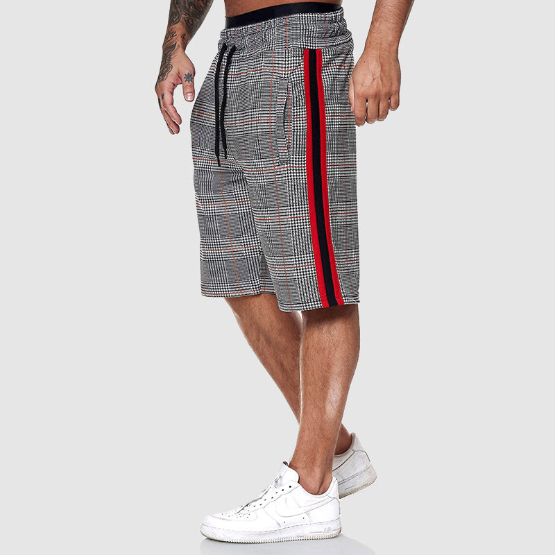 Pantalones cortos a cuadros Alpha