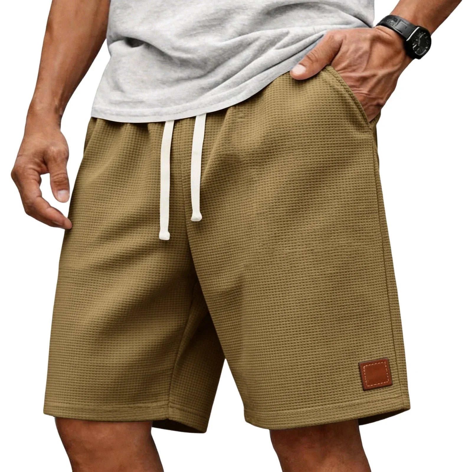 Pantalones cortos elegantes y deportivos para hombre