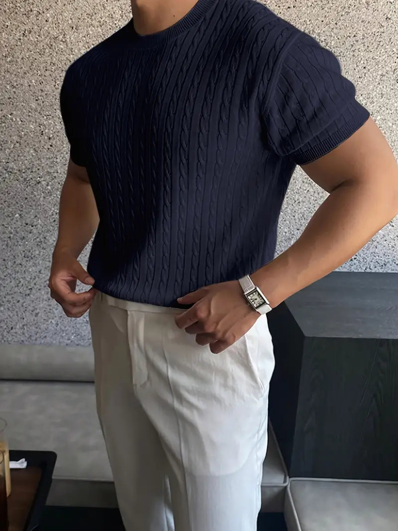 Jersey elegante de punto