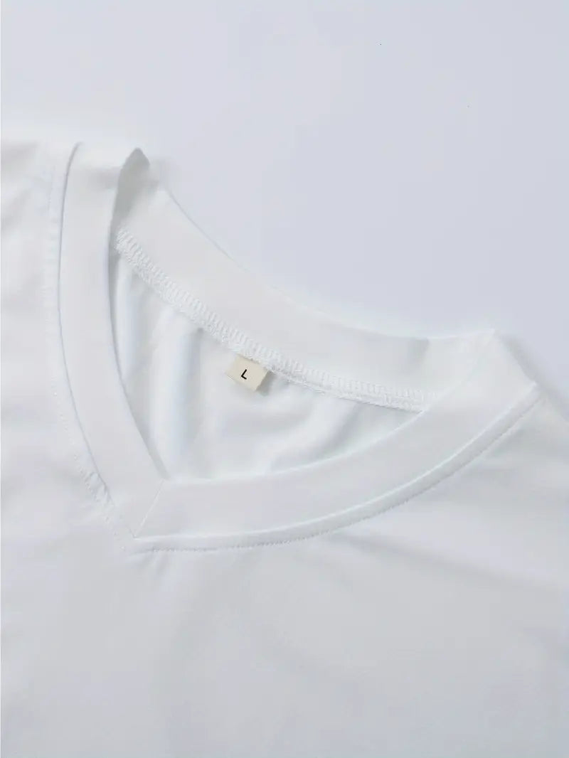 Camiseta elegante de manga corta